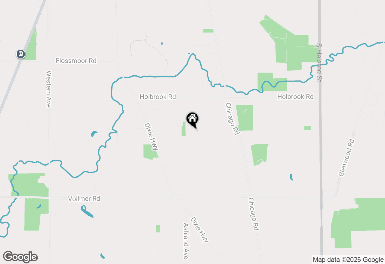 Map of 277 W Raye Drive, Chicago Heights, IL 60411