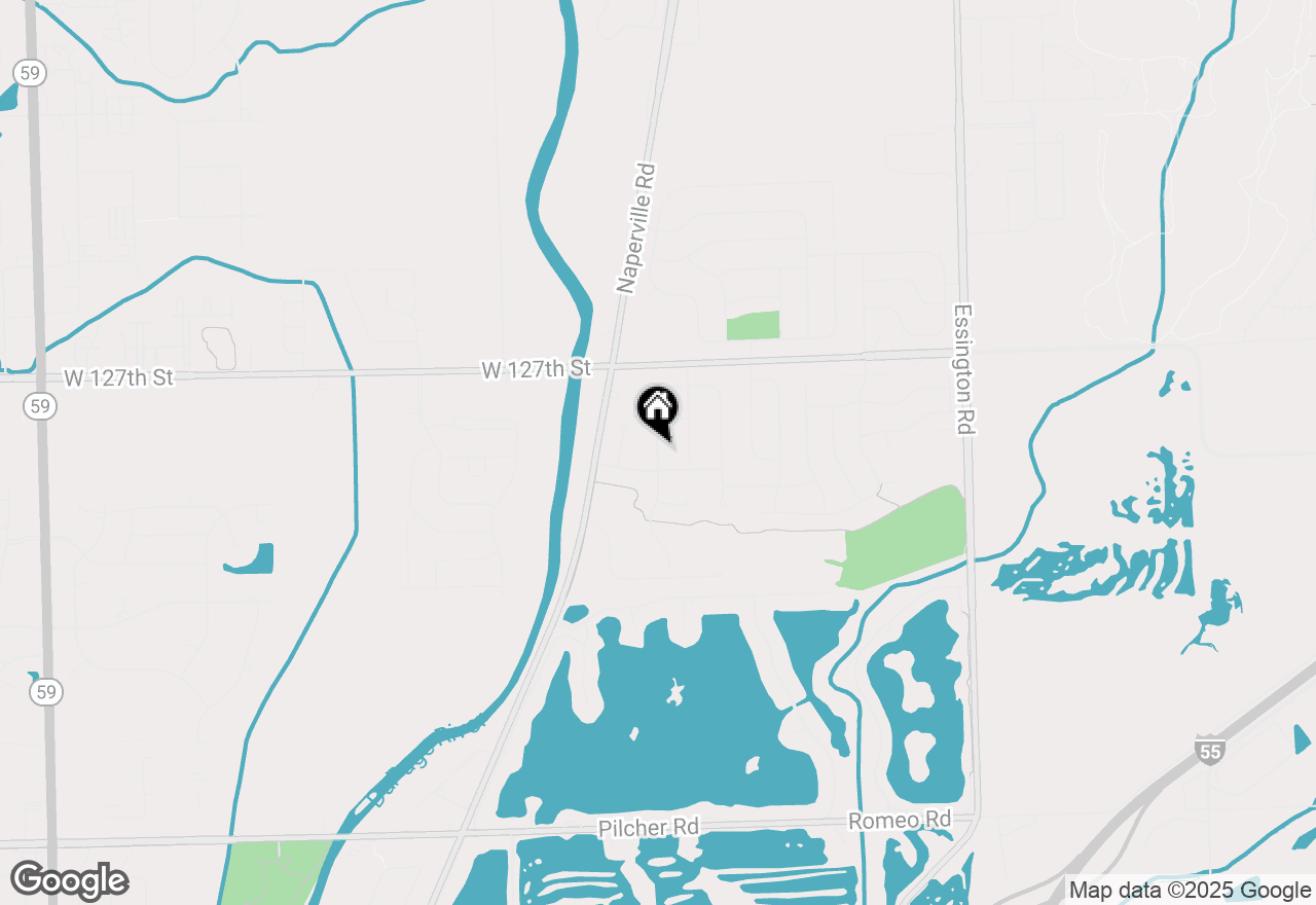 Map of 12812 Stellar Lane, Plainfield, IL 60585