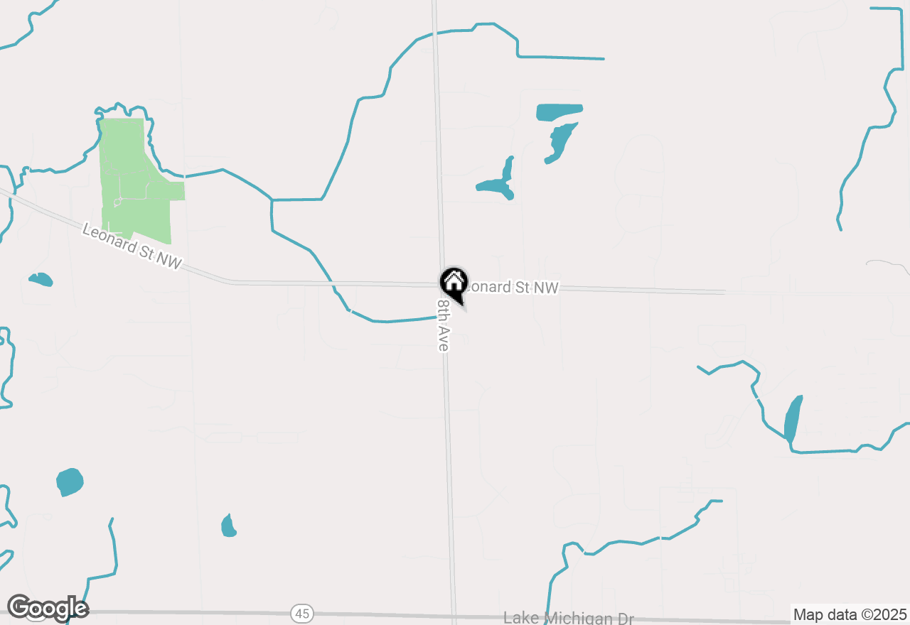 Map of V/L 8th Avenue, Grand Rapids, MI 49534