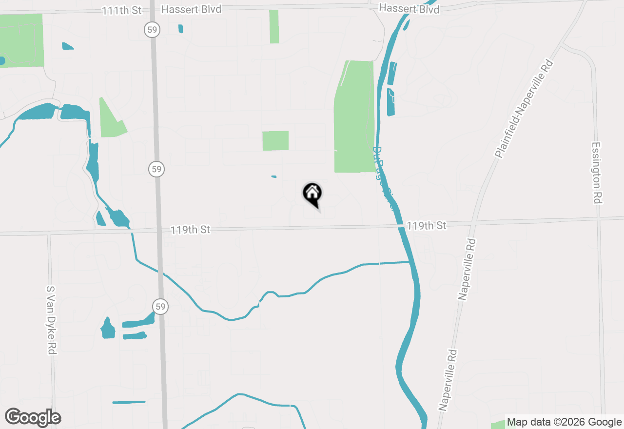 Map of 2272 Horseshoe Circle #09004, Naperville, IL 60564