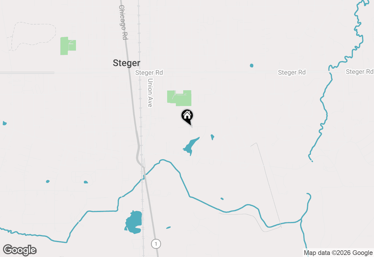 Map of 262 Lakeview Court, Steger, IL 60475