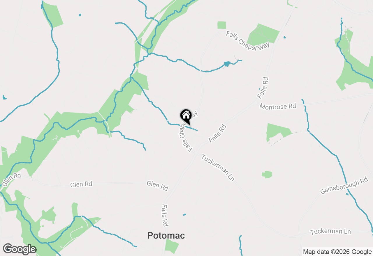 Map of 12002 Gatewater Drive, Potomac, MD 20854