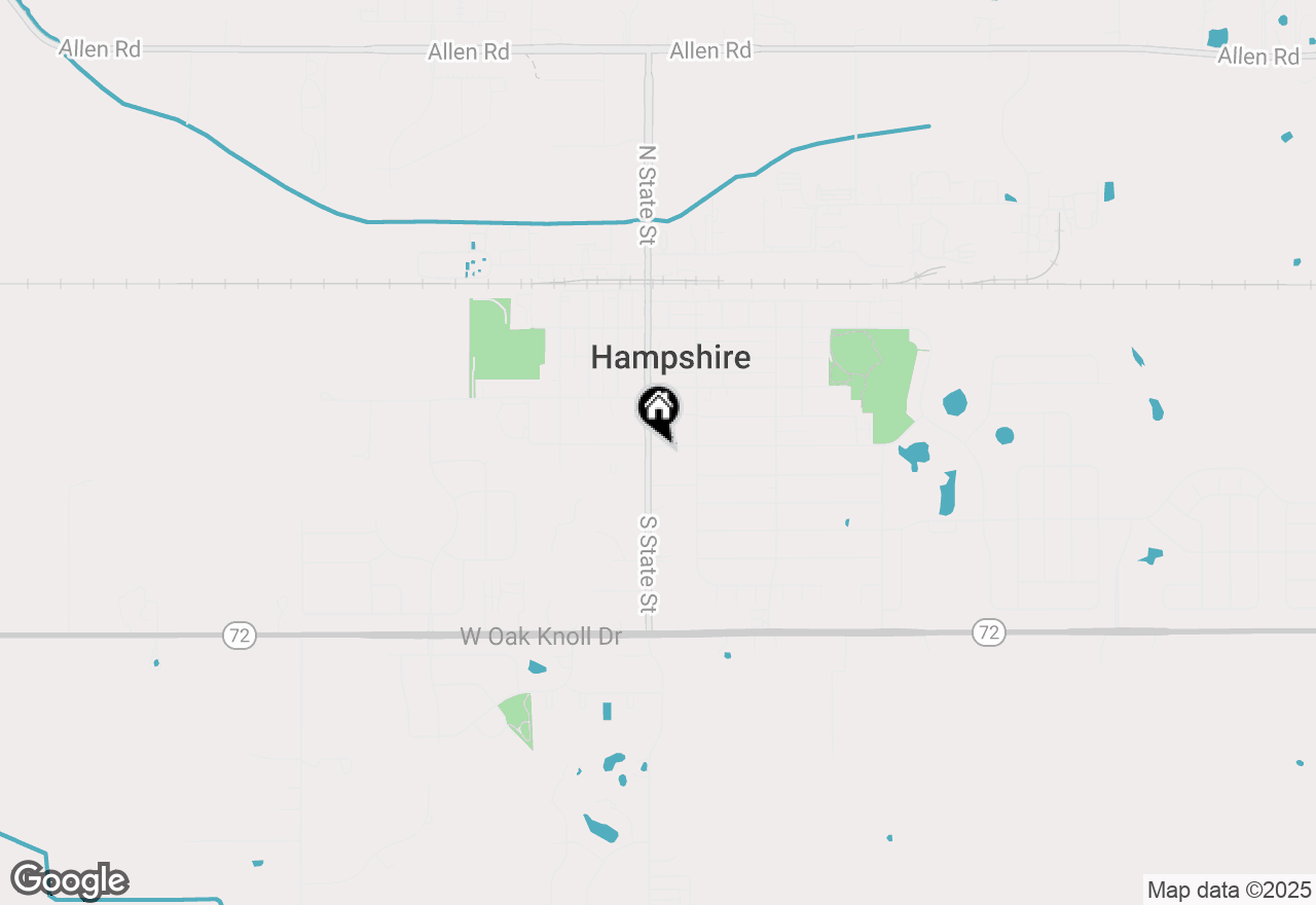 Map of 509 S State Street #A, Hampshire, IL 60140
