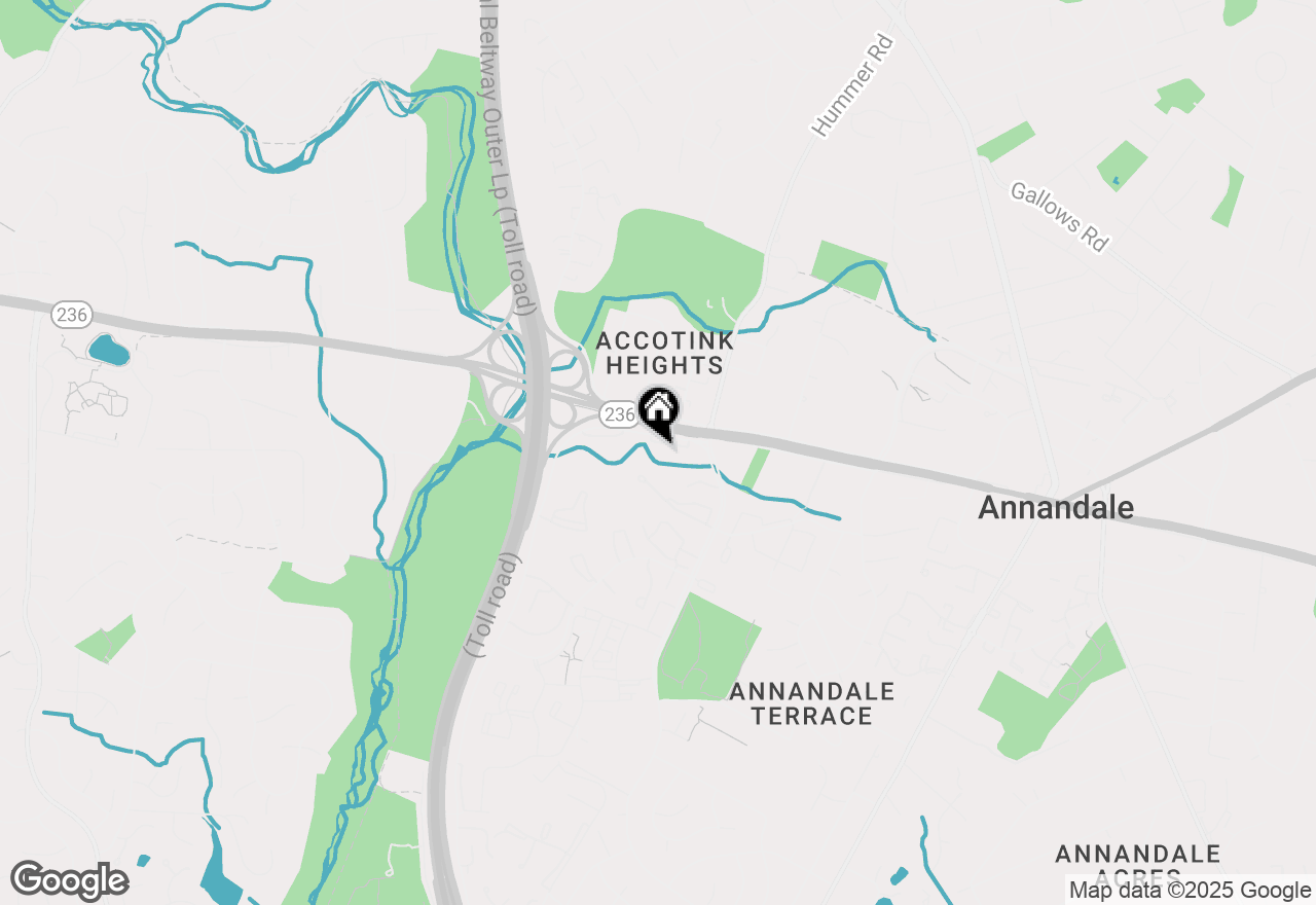 Map of 4227 Americana Drive #102, Annandale, VA 22003