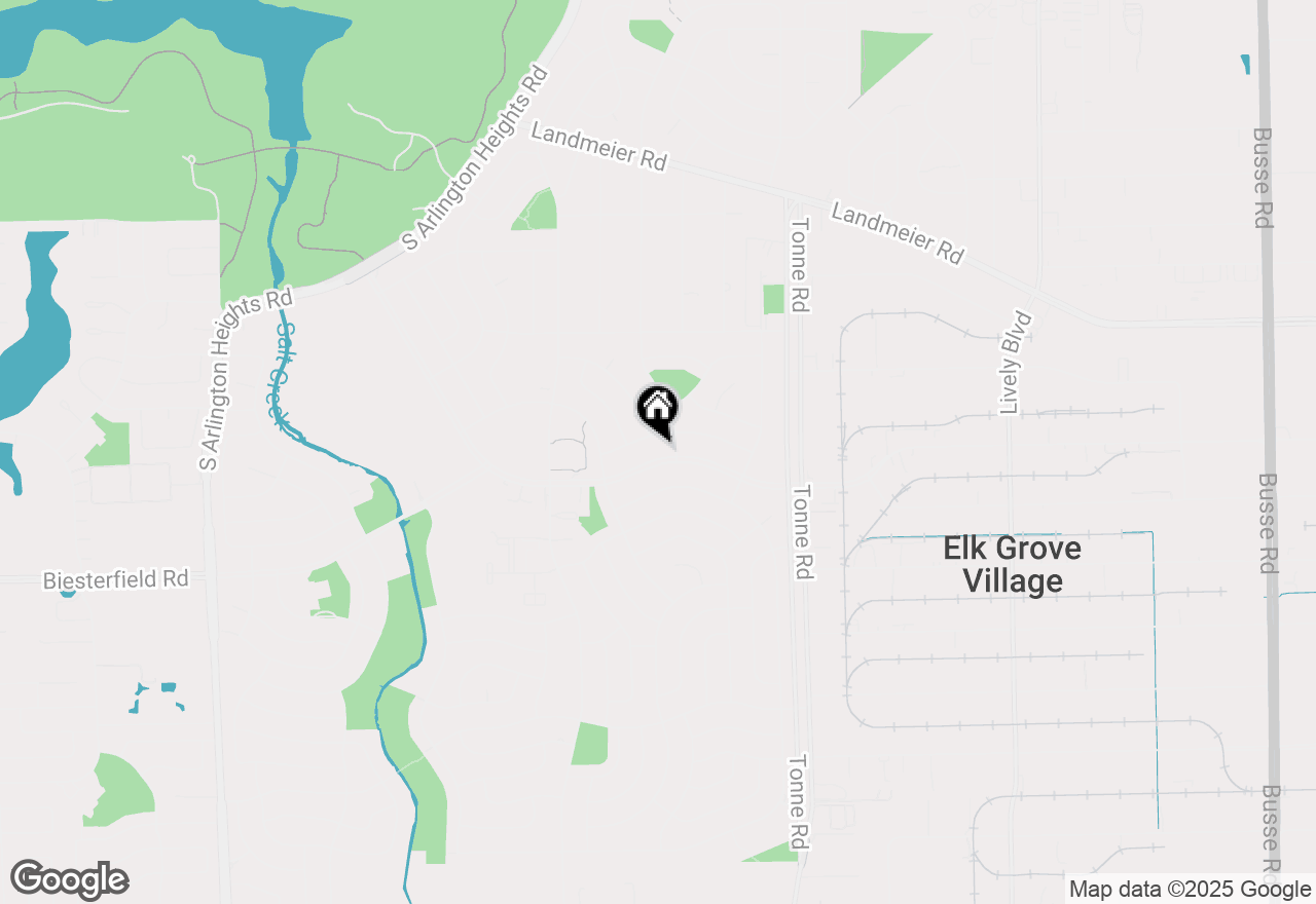 Map of 394 E Elk Grove Boulevard, Elk Grove Village, IL 60007