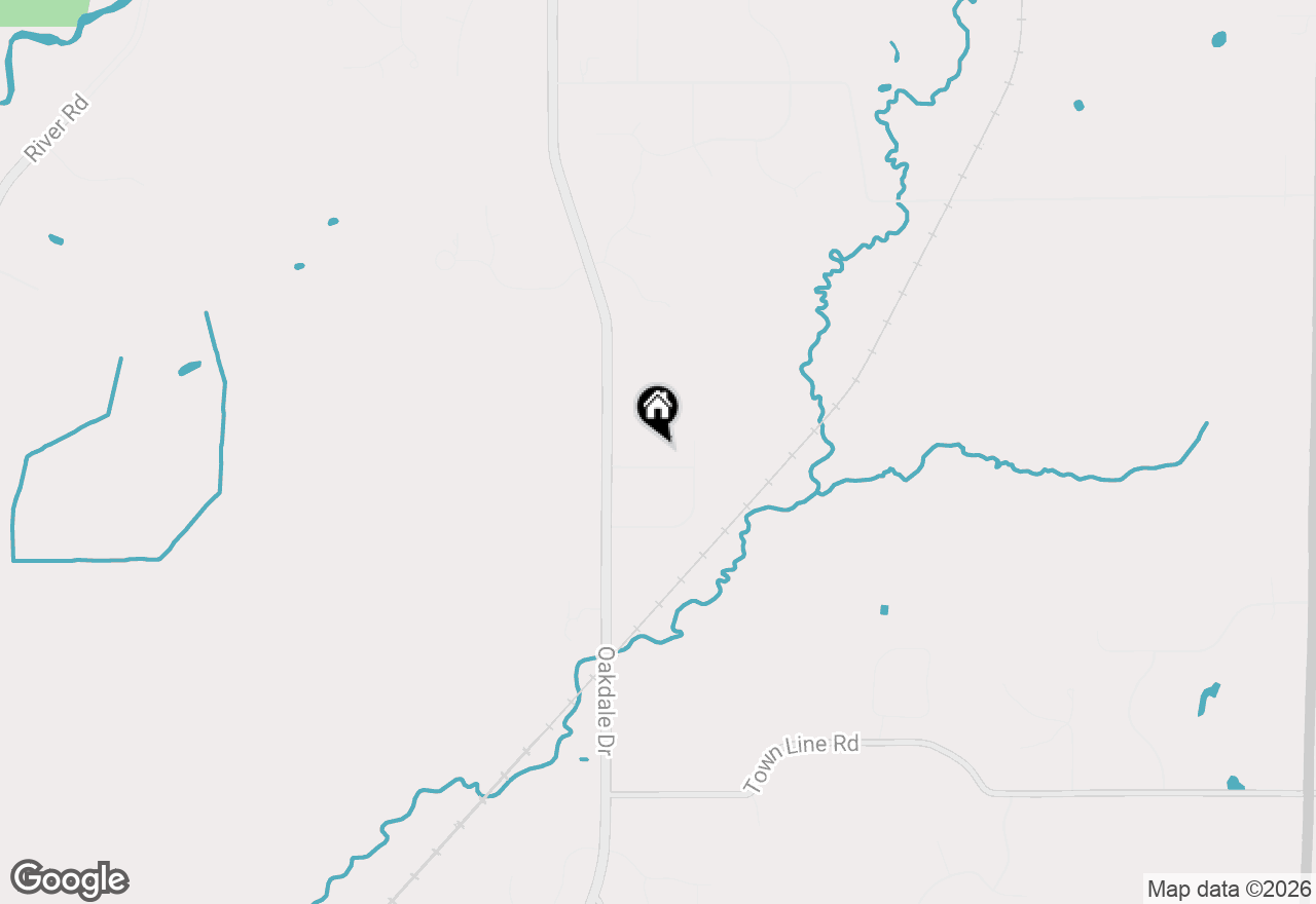 Map of S57W25392 Lois Ln, Waukesha, WI 53189