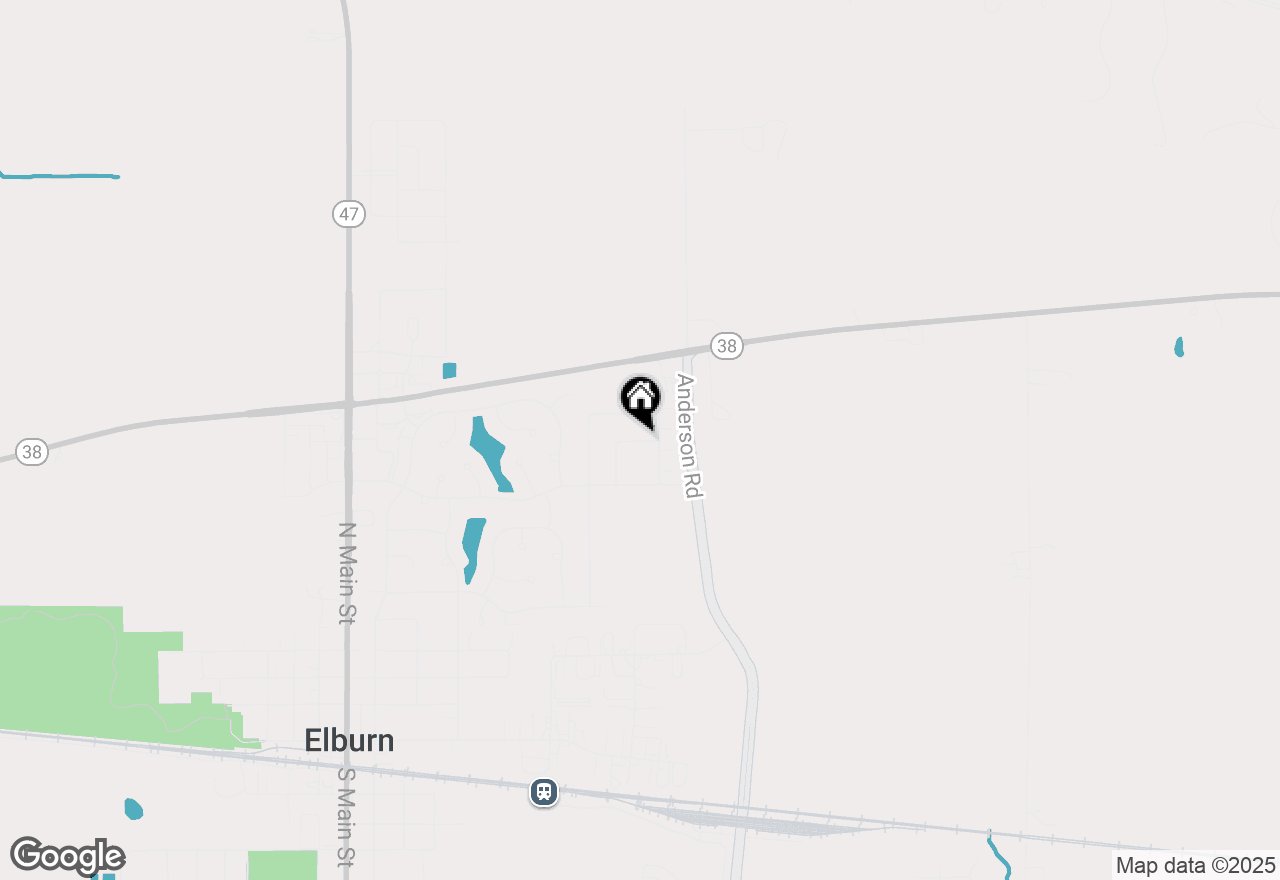 Map of 722 Tiller Street, Elburn, IL 60119