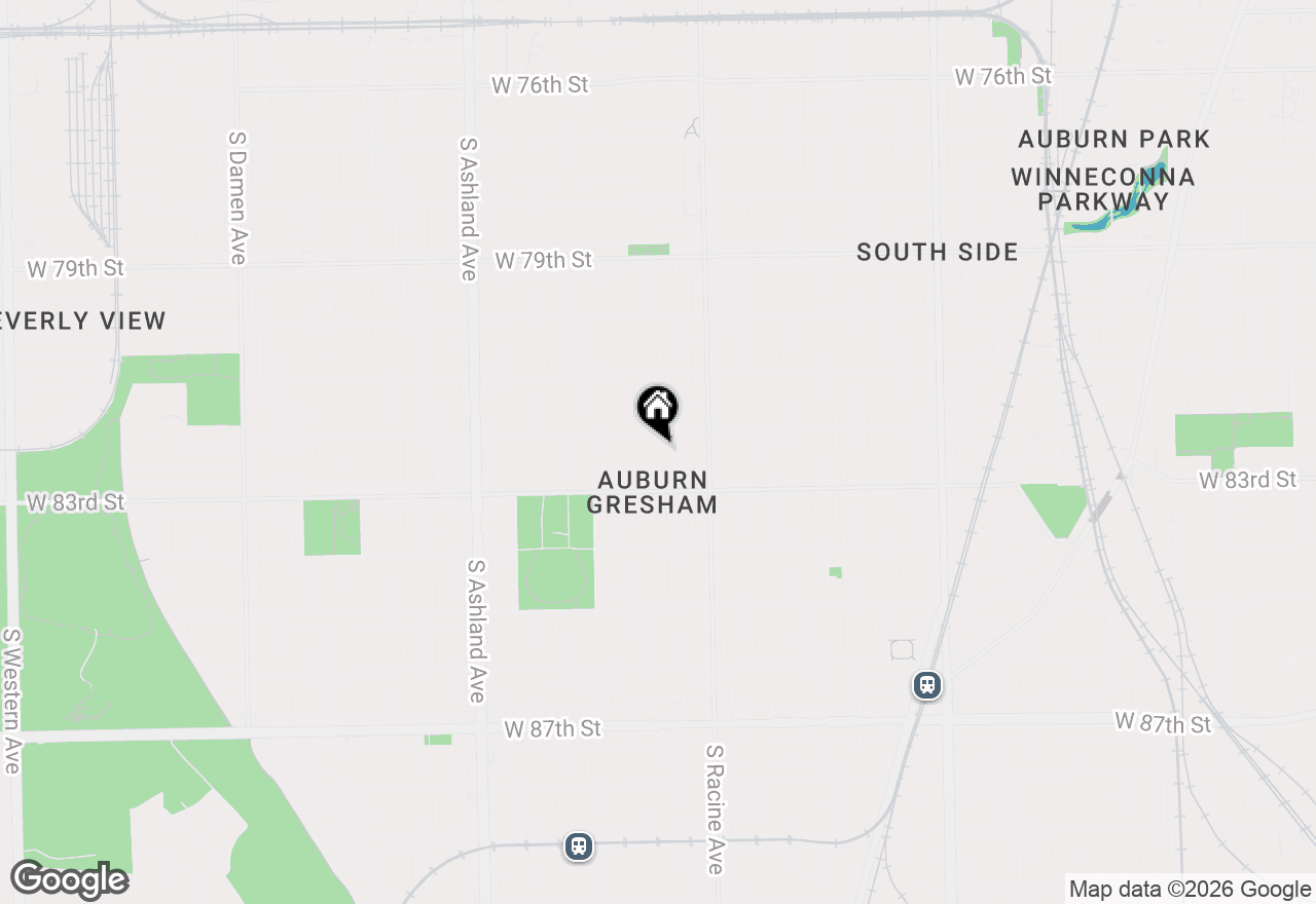 Map of 8219 S Throop Street, Chicago, IL 60620