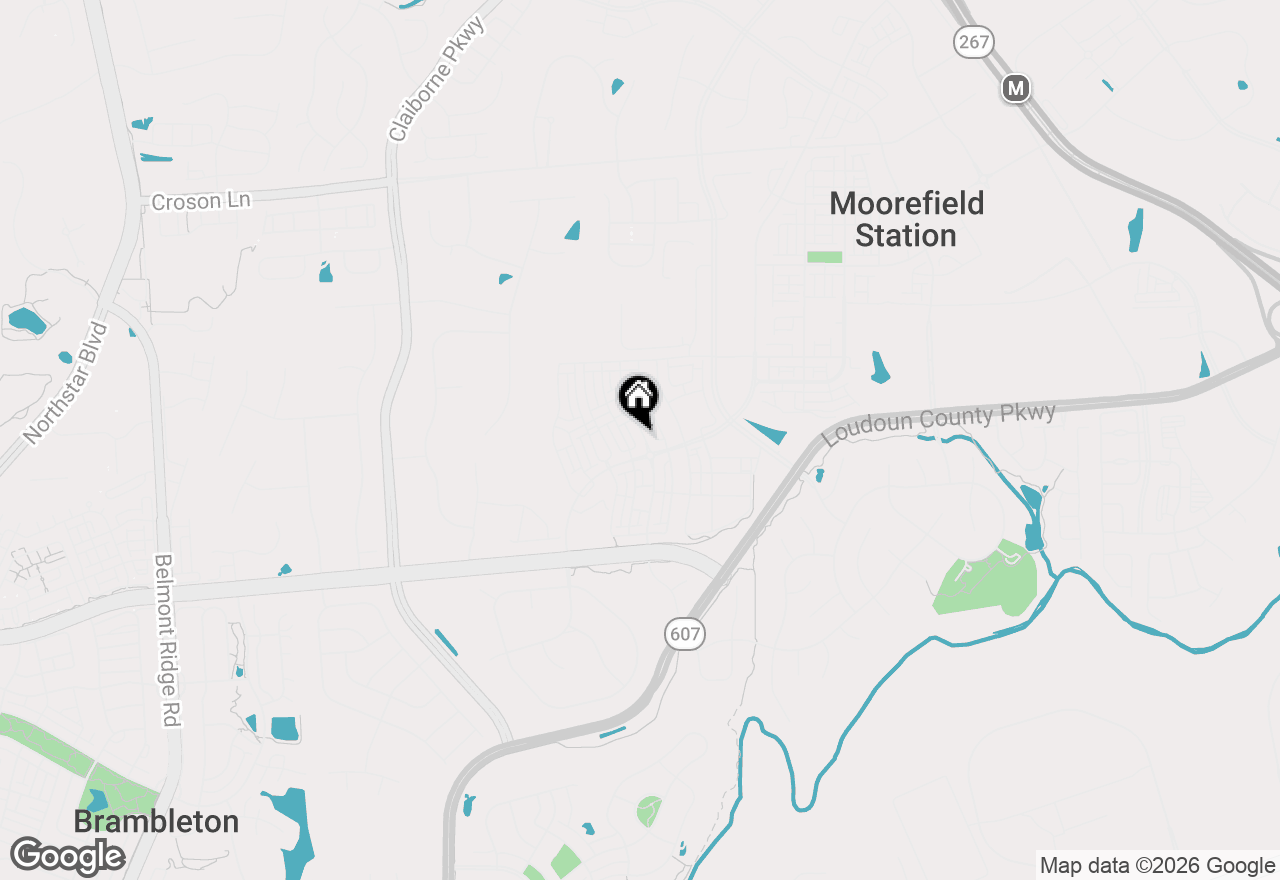 Map of 22537 Willington Square, Ashburn, VA 20148