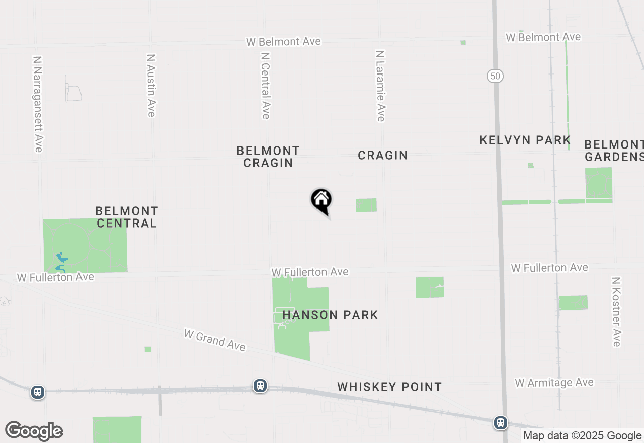 Map of 2542 N Long Avenue, Chicago, IL 60639