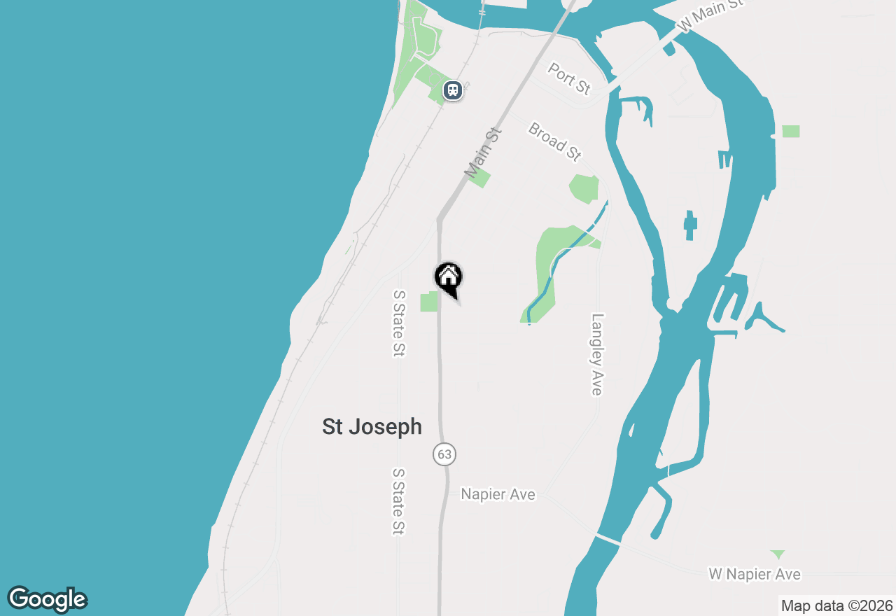 Map of 808 Wisconsin Avenue, St. Joseph, MI 49085