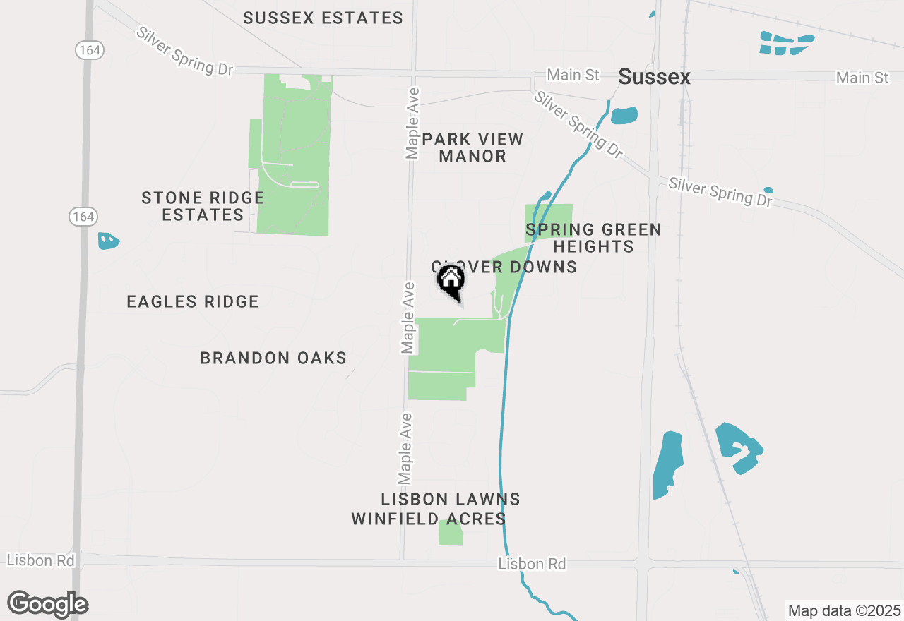 Map of N58W23833 Hastings Ct #801, Sussex, WI 53089
