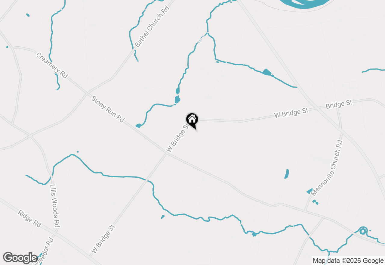 Map of 1112 W Bridge Street, Spring City, PA 19475