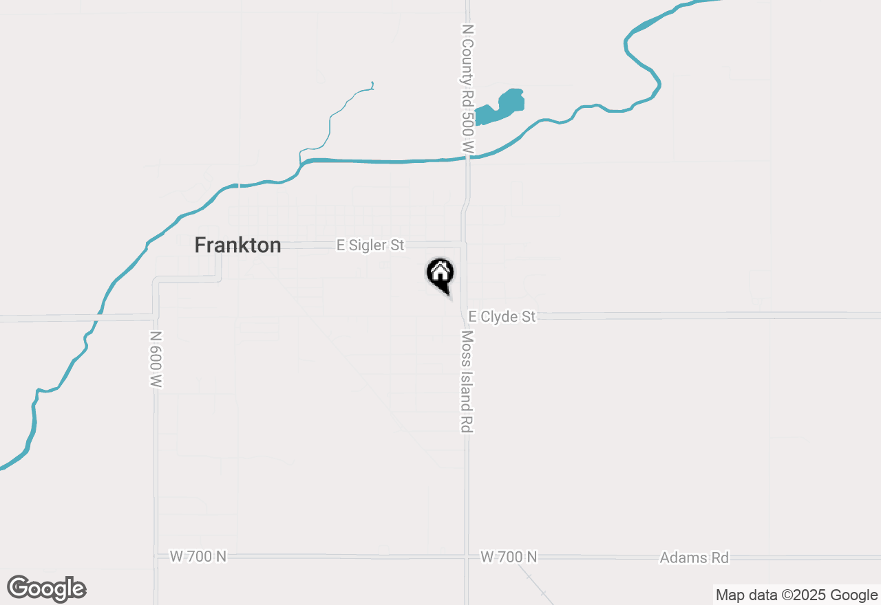 Map of 401 S Fletcher Street, Frankton, IN 46044