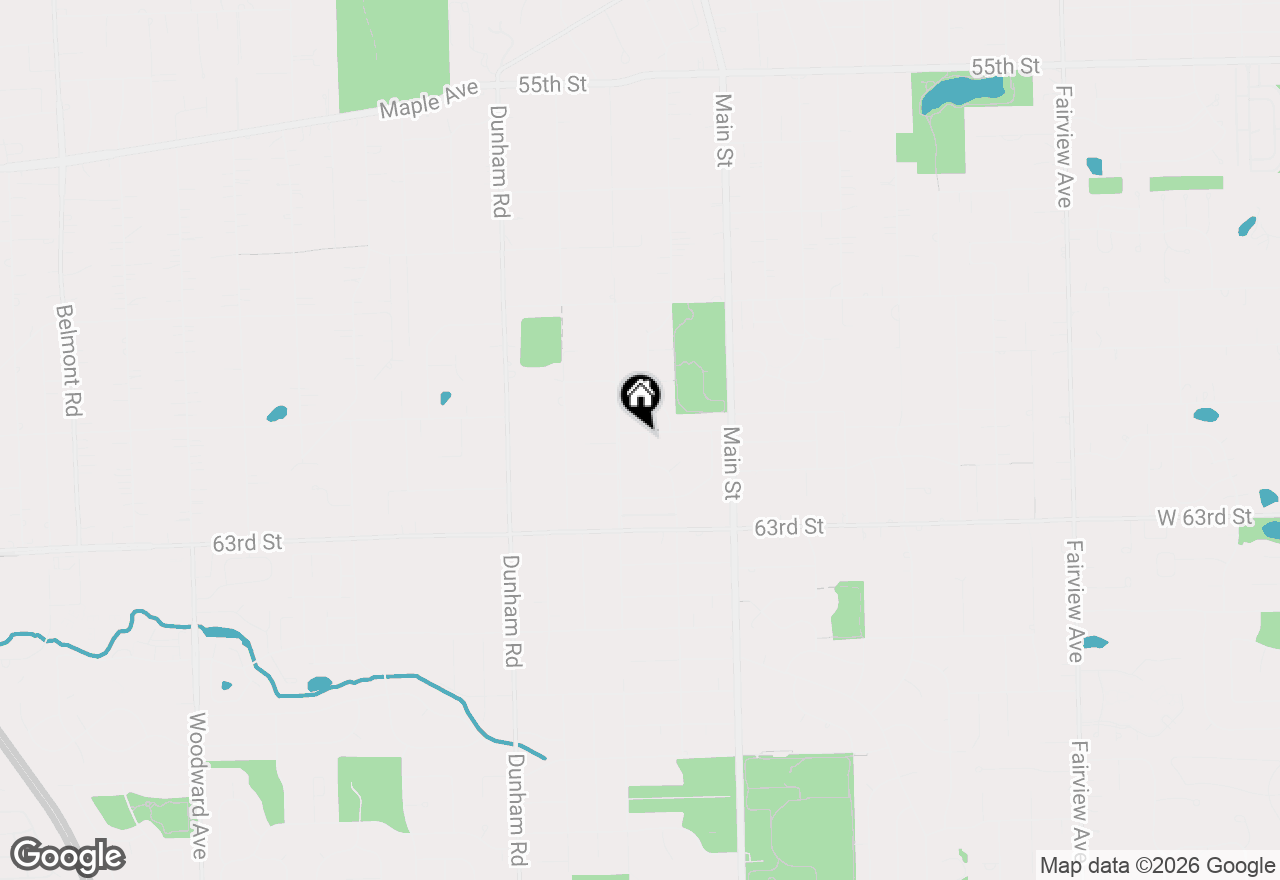 Map of 1125 61st Street, Downers Grove, IL 60516