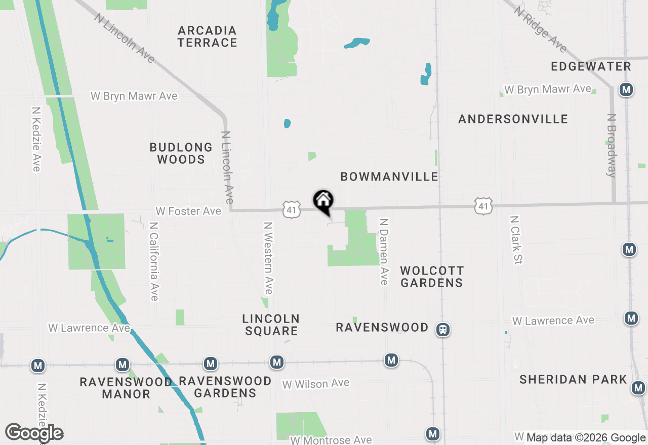 Map of 2200 W Winona Street #2, Chicago, IL 60625