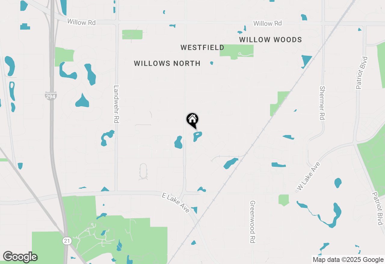 Map of 2131 Warwick Lane, Glenview, IL 60026