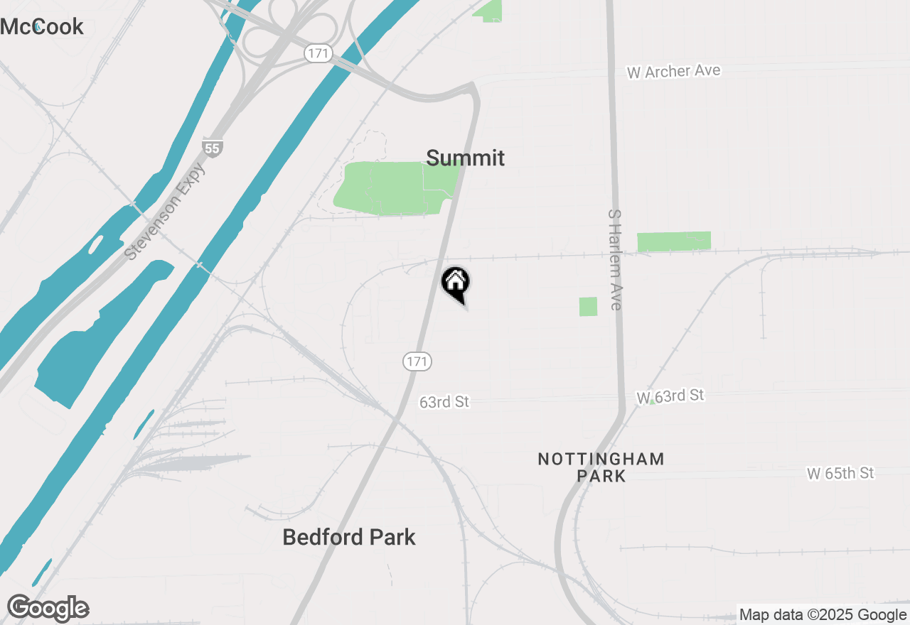 Map of 7600 W 61st Street, Summit, IL 60501