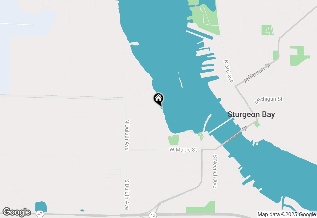 Map of 440 N Hudson Ave, Sturgeon Bay, WI 54235
