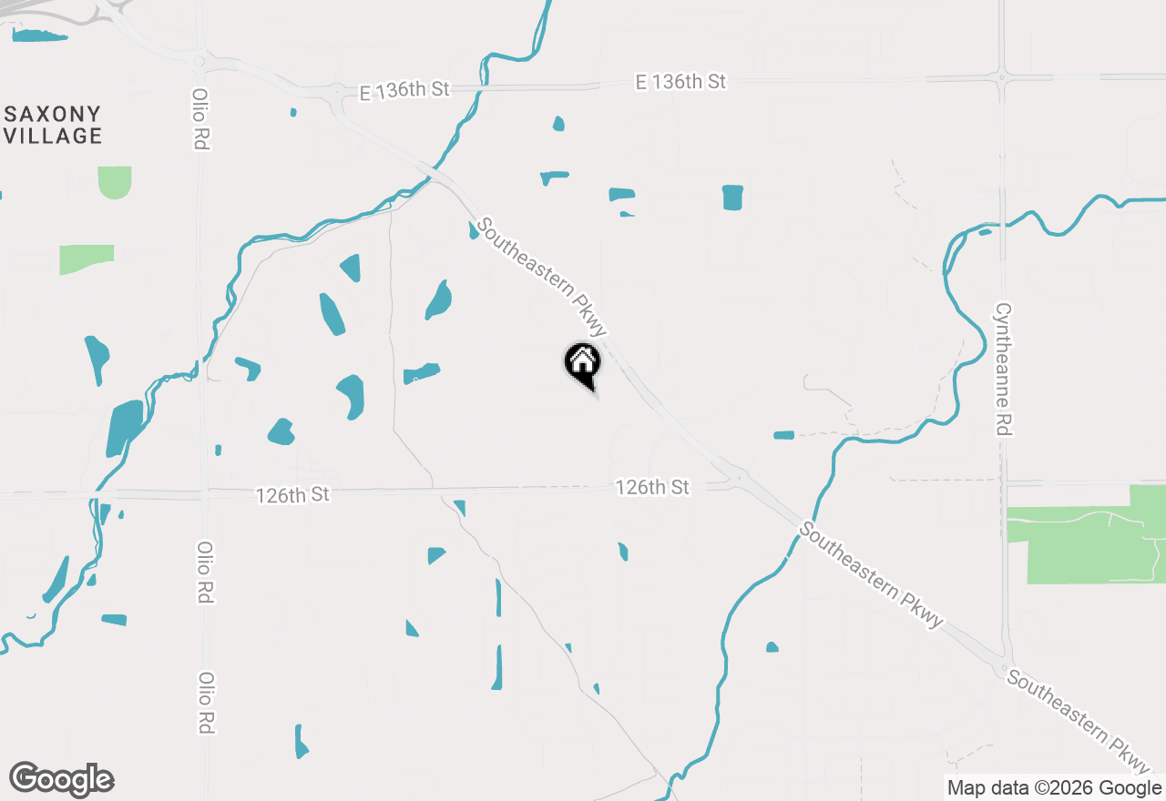 Map of 14680 Hinton Drive, Fishers, IN 46037