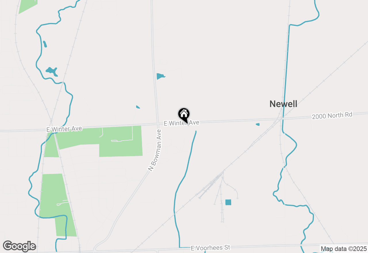 Map of 1502 E Winter Avenue, Danville, IL 61834