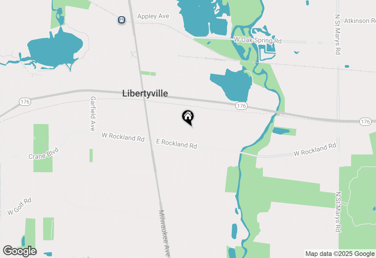 Map of 520 E Lincoln Avenue, Libertyville, IL 60048