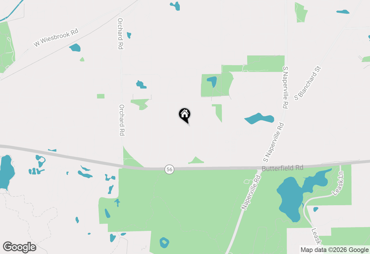 Map of 51 Somerset Circle, Wheaton, IL 60189