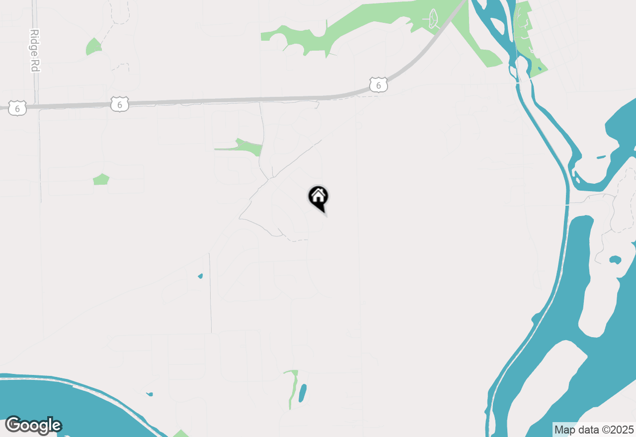 Map of 26138 Oak Ridge Court, Channahon, IL 60410