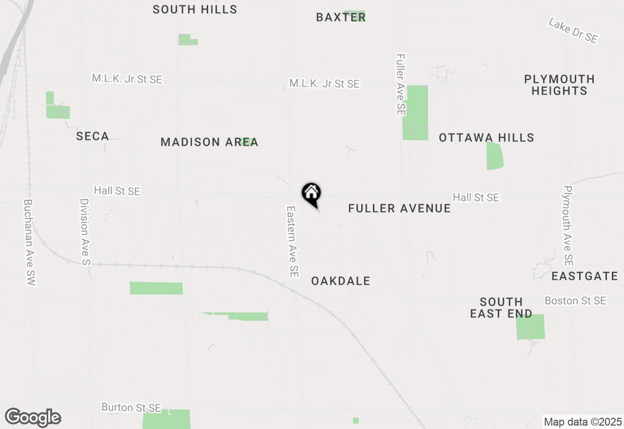 Map of 846 Hancock Street Se, Grand Rapids, MI 49507