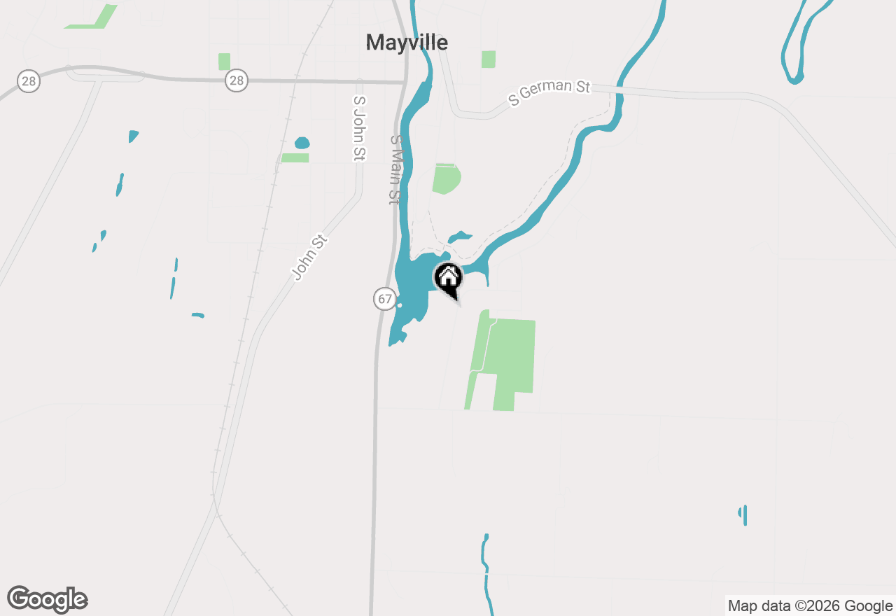 Map of 769 Green Bay Dr #5, Mayville, WI 53050