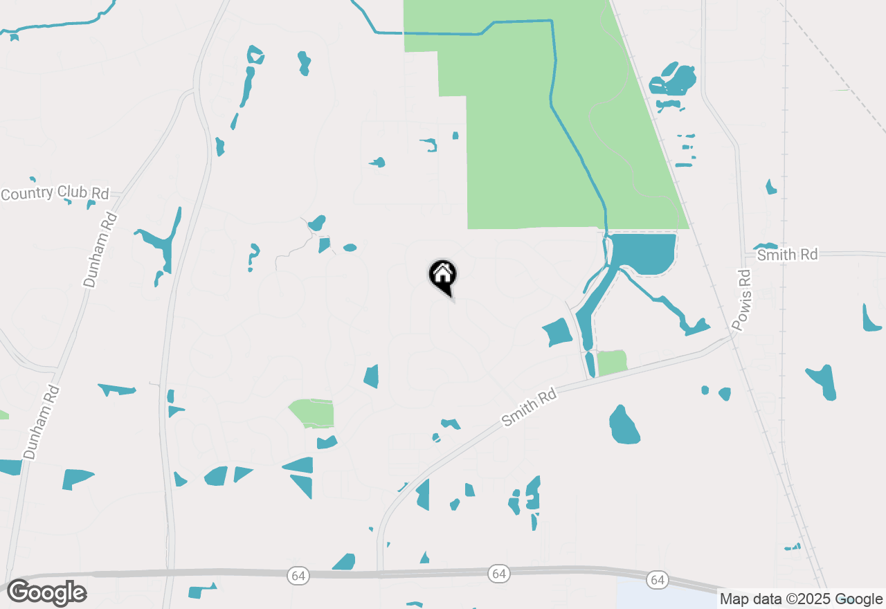 Map of 2566 Adelia Lane, West Chicago, IL 60185