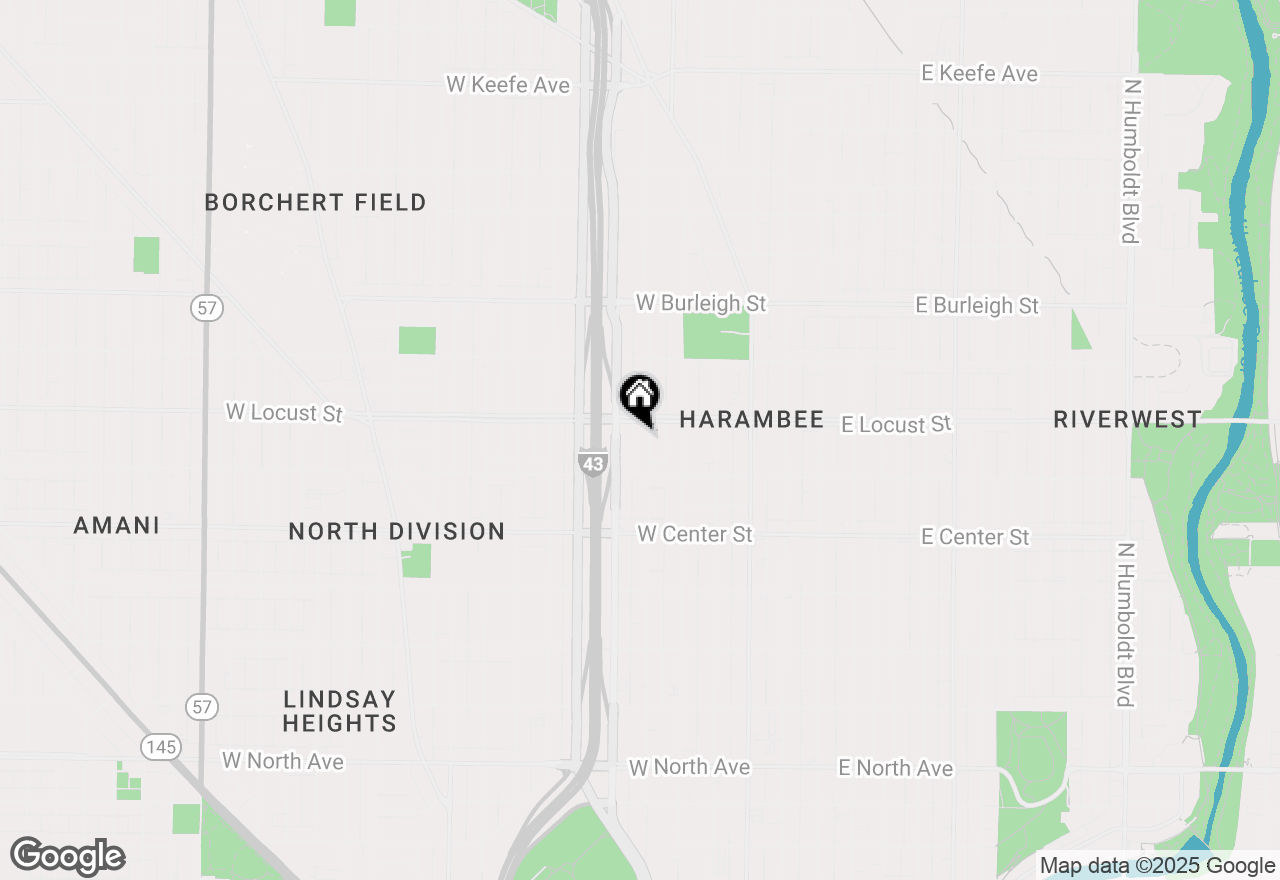 Map of 2851 N 6th St, Milwaukee, WI 53212