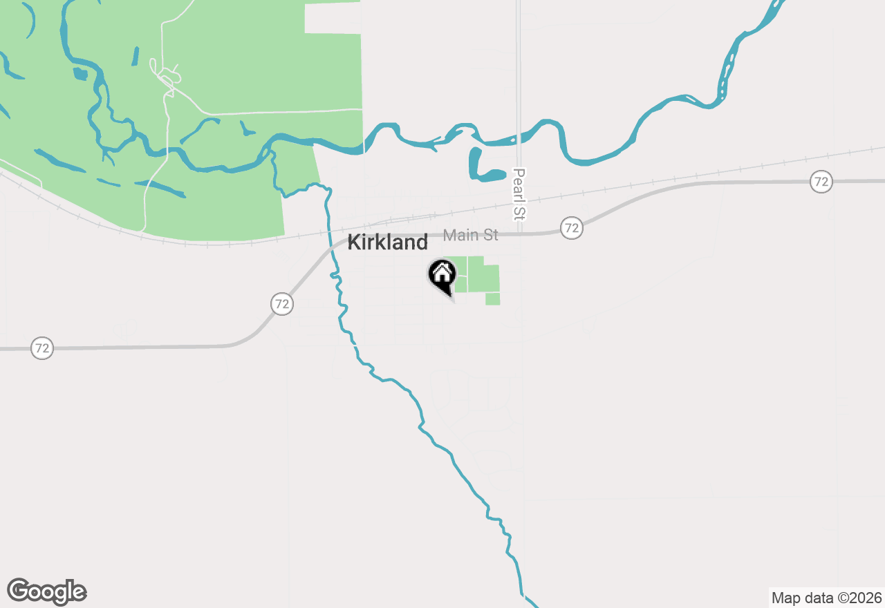 Map of 304 S 3rd Street, Kirkland, IL 60146