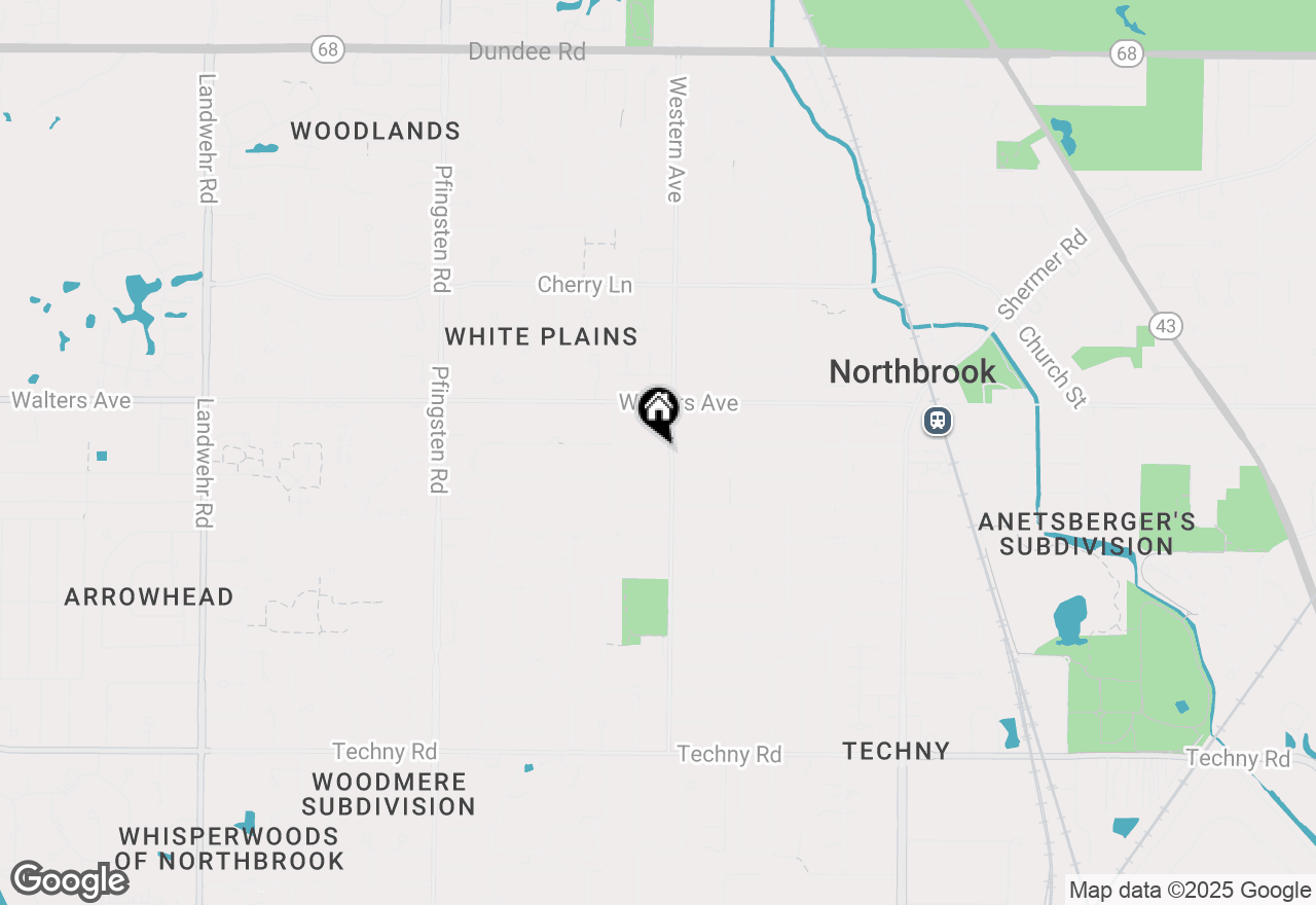 Map of 2411 Maple Avenue, Northbrook, IL 60062