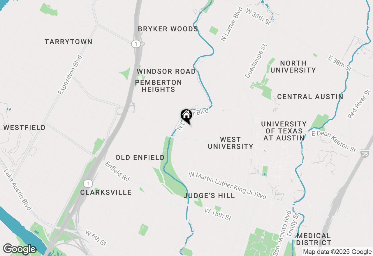 Map of 2500 Longview St #501, Austin, TX 78705