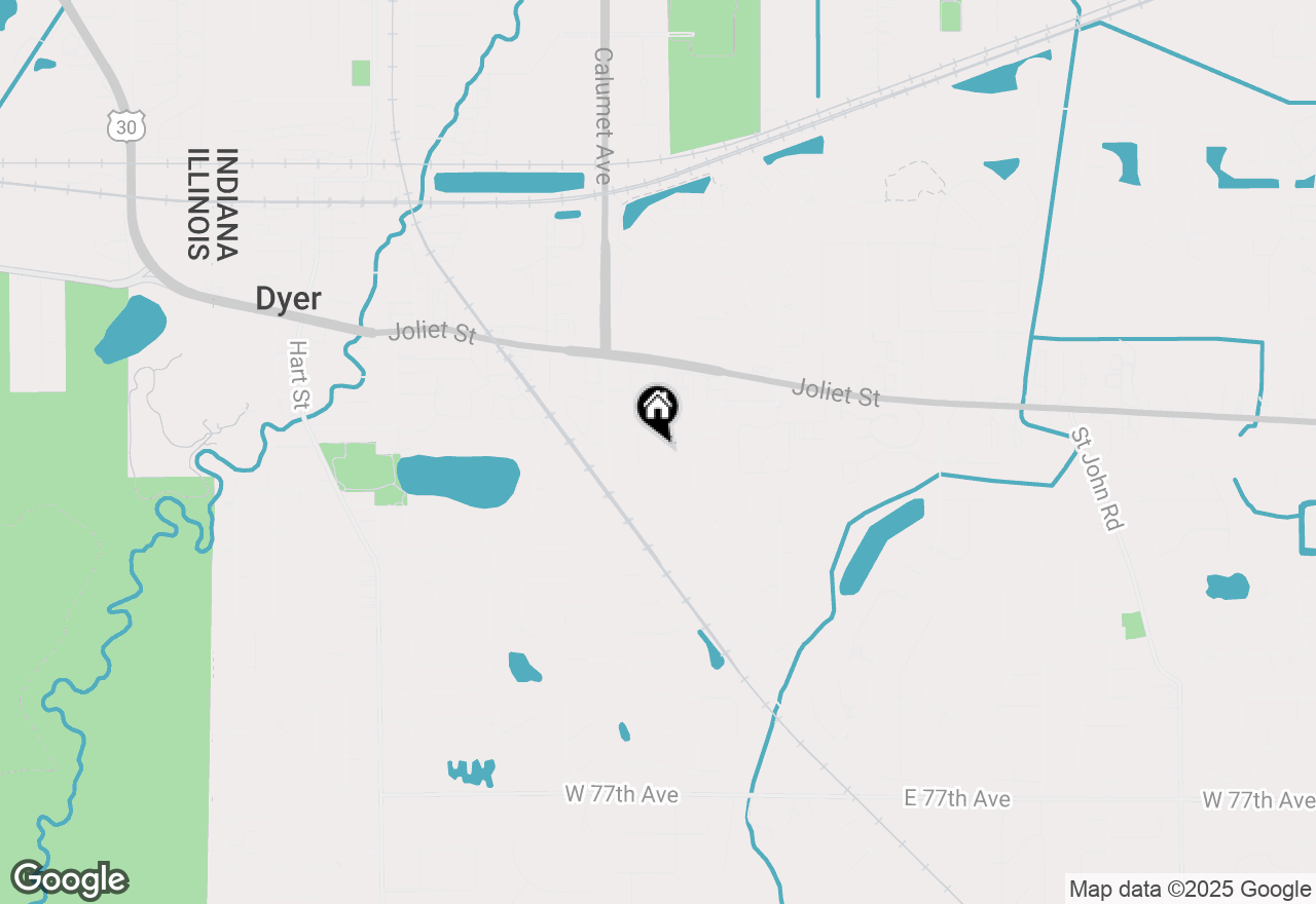 Map of 2316 Boulder Road, Dyer, IN 46311