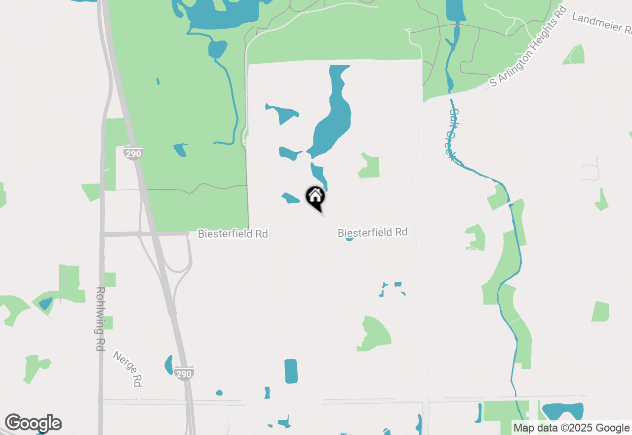 Map of 540 Biesterfield Road #206, Elk Grove Village, IL 60007