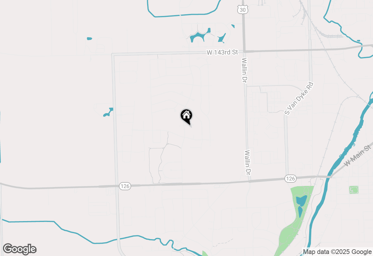 Map of 25161 Constitution Court, Plainfield, IL 60544