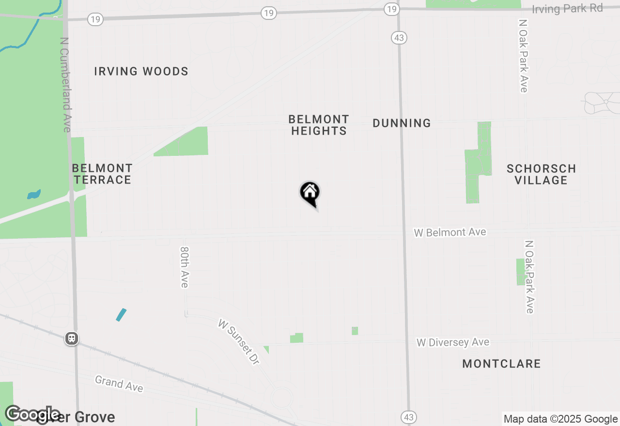 Map of 3245 N Oleander Avenue, Chicago, IL 60634