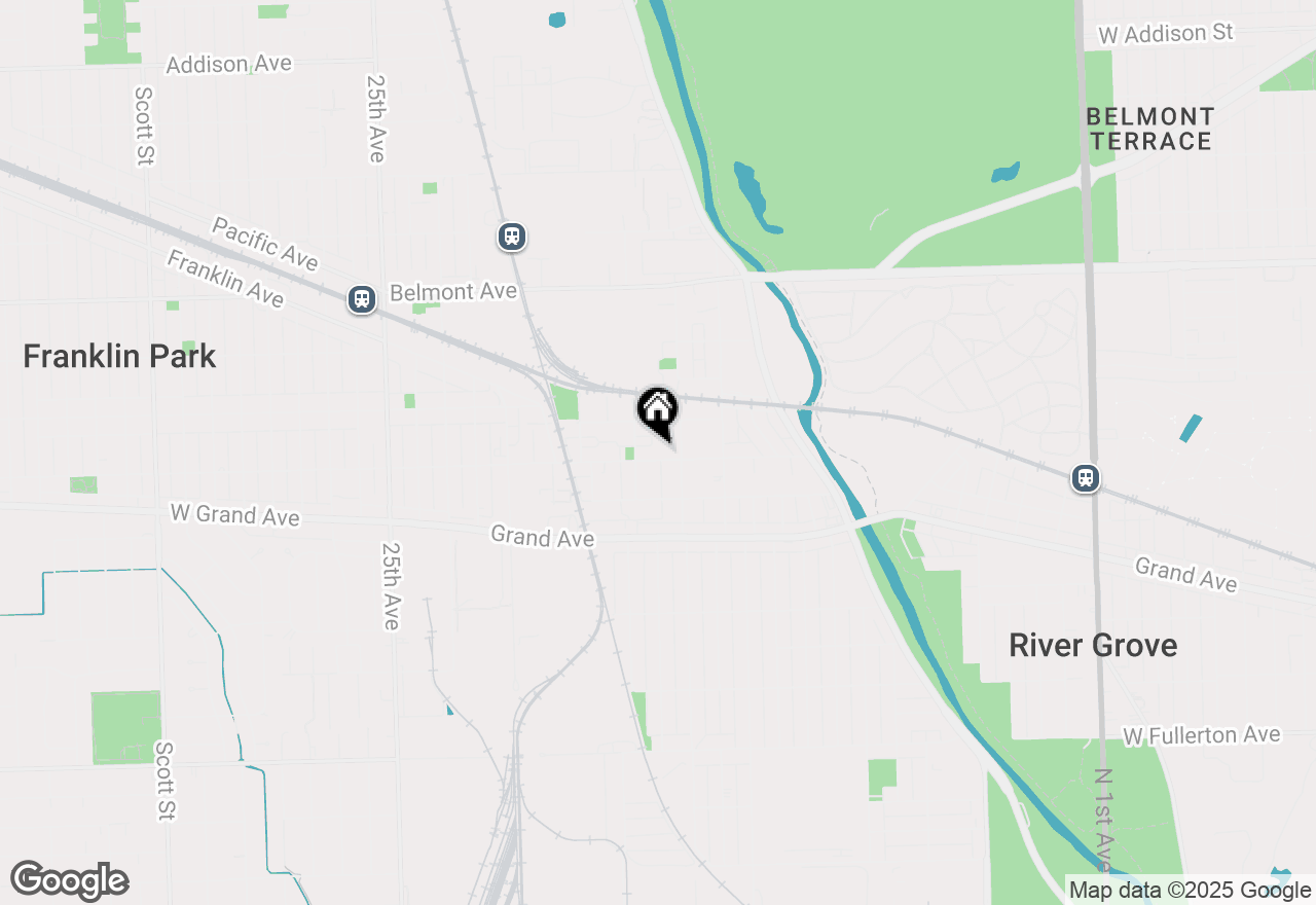 Map of 9116 Chestnut Avenue, Franklin Park, IL 60131