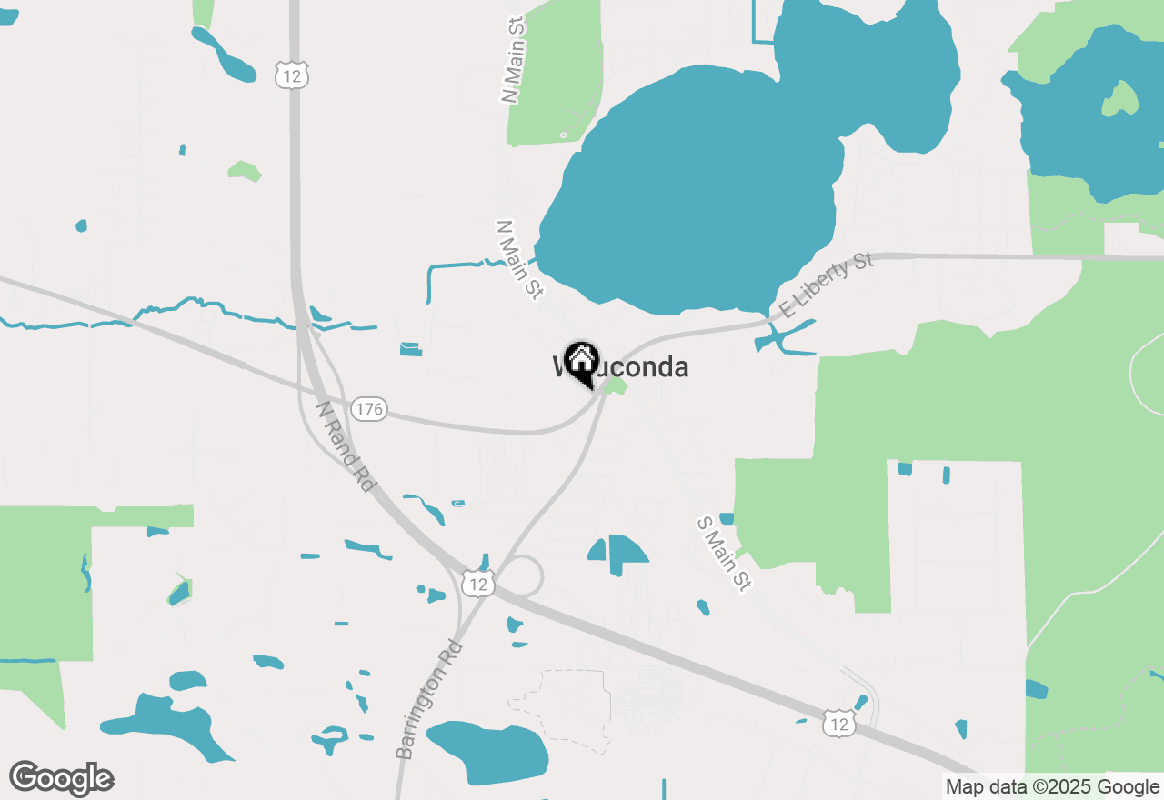 Map of 228 Church Street #1, Wauconda, IL 60084