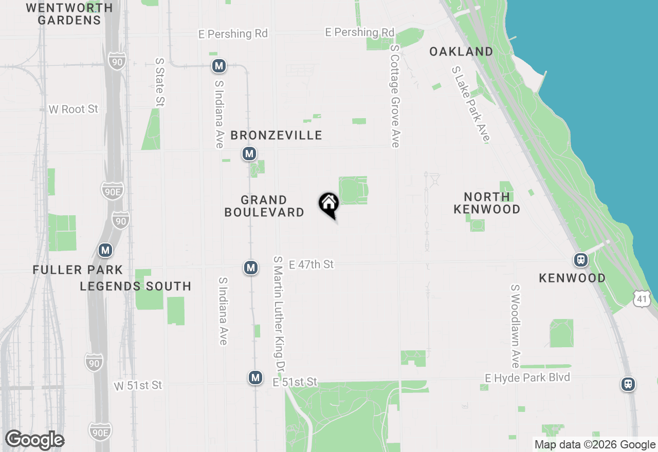 Map of 4541 S Forrestville Avenue, Chicago, IL 60653