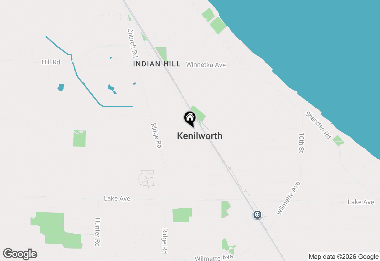 Map of 529 Park Drive, Kenilworth, IL 60043