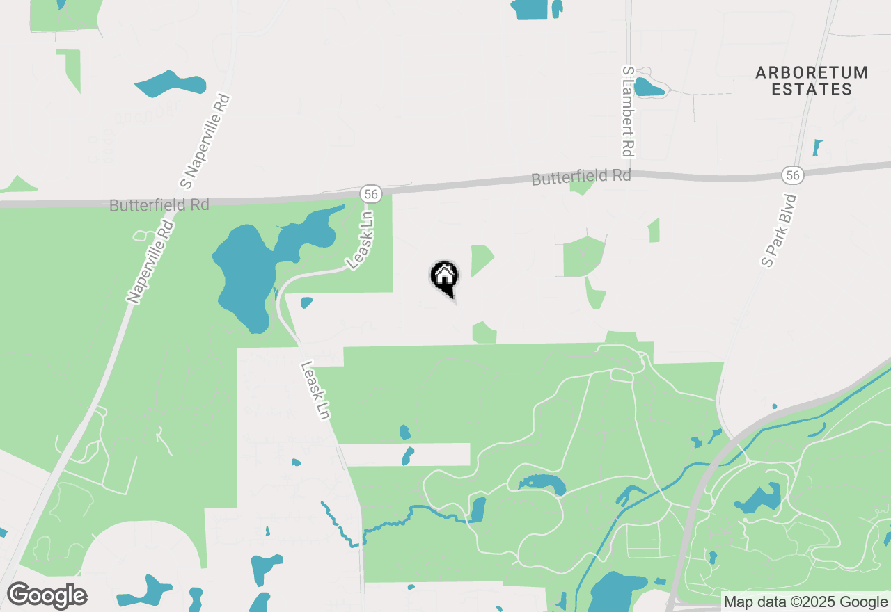 Map of 1213 Ryson Court, Wheaton, IL 60189