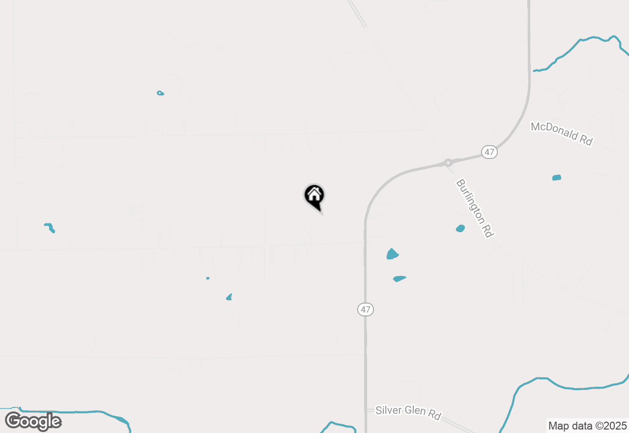 Map of 44W482 Ramm Road, Maple Park, IL 60151