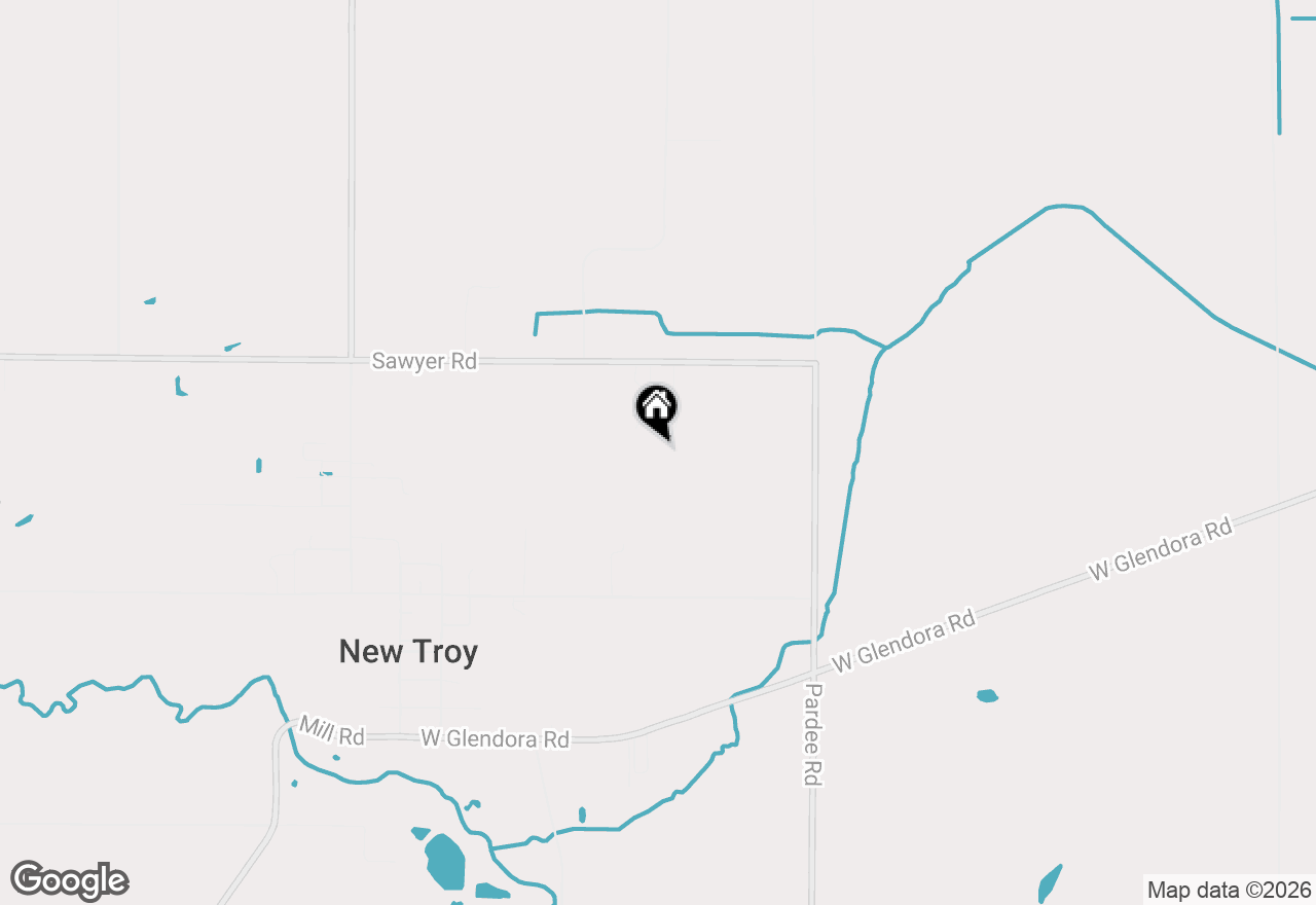 Map of 13032 White Birch Lane, Sawyer, MI 49125