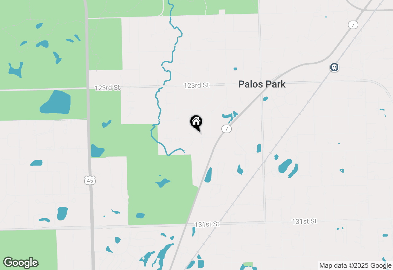 Map of 12521 S 90th Avenue, Palos Park, IL 60464