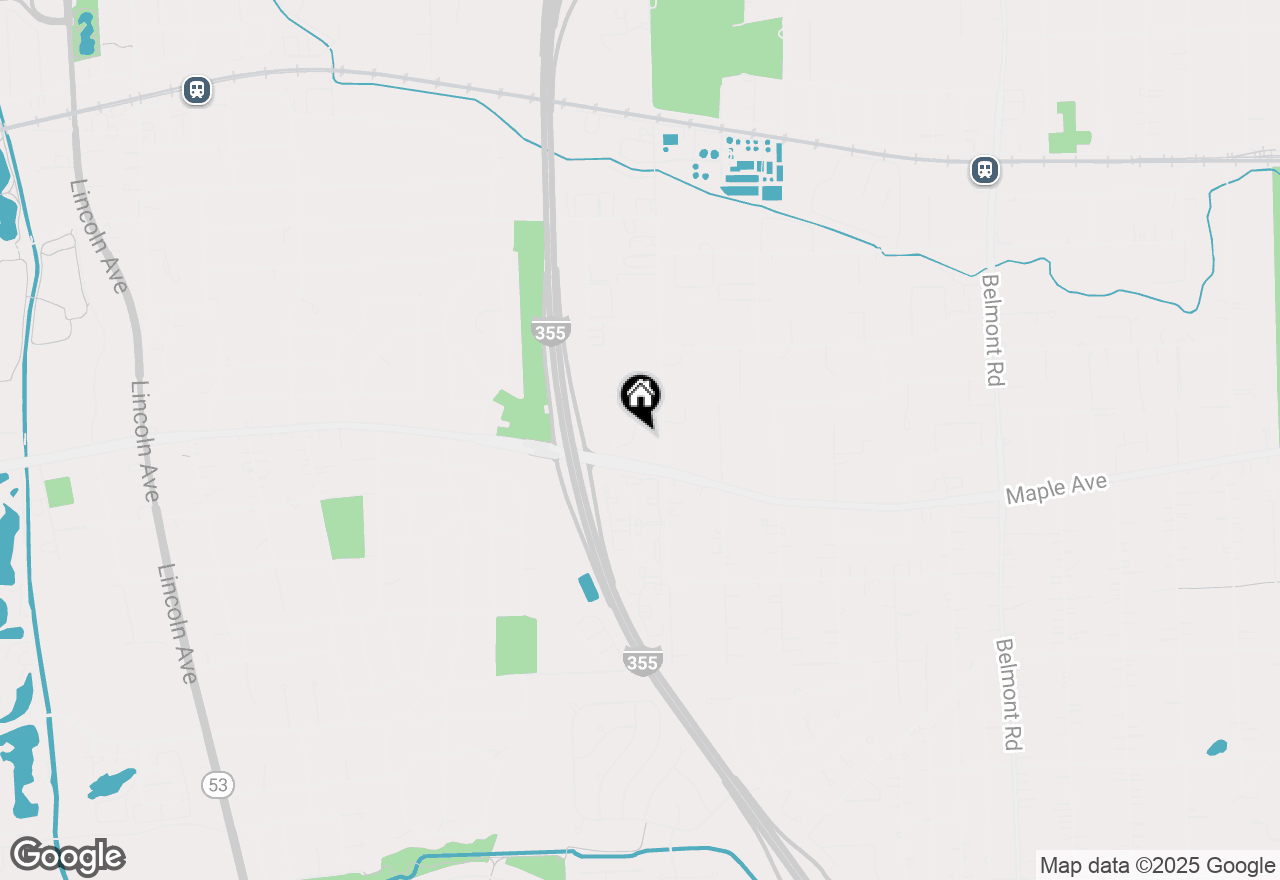 Map of 2800 Maple Avenue #4A, Downers Grove, IL 60515