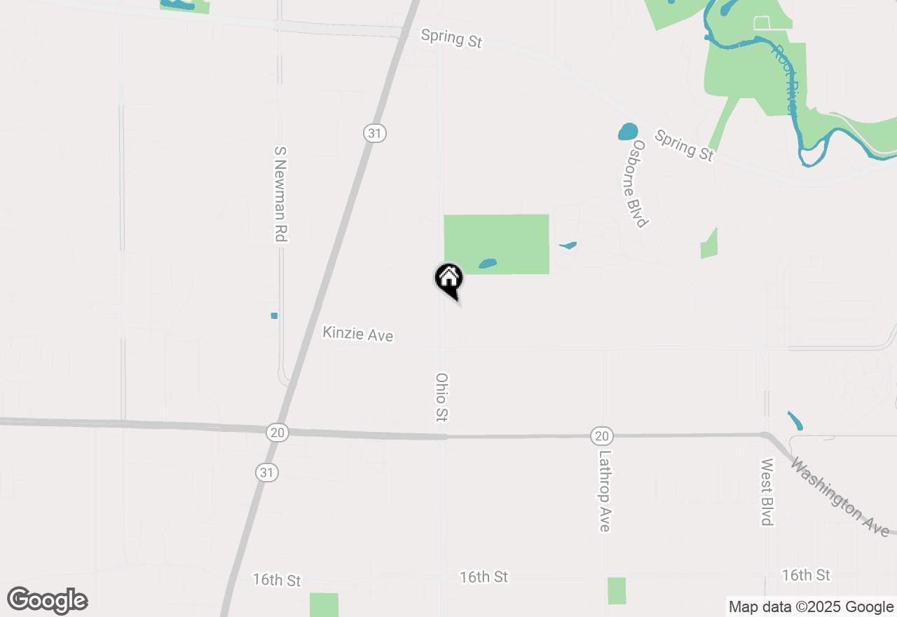 Map of 713 Ohio St, Racine, WI 53405