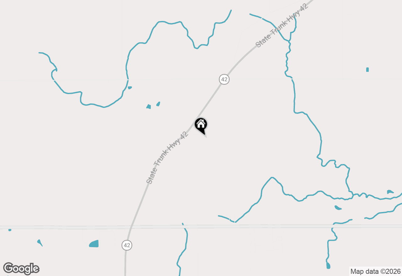 Map of 9103 State Highway 42, Newton, WI 53063